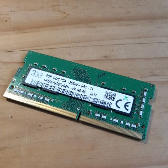 筆電記憶體 DDR4 8G 2666