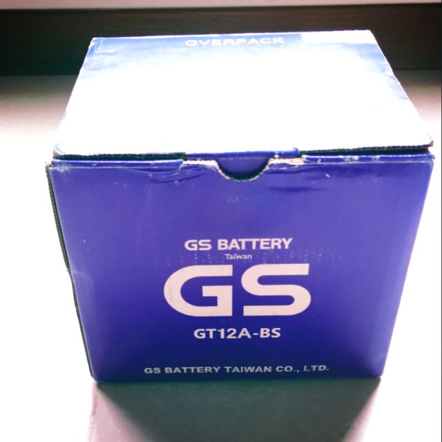 重機車友照過來-統力GS GT12A-BS免保養電池拆封新品