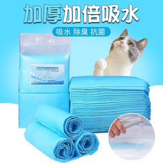 【路易斯寵物用品】寵物貓尿墊寵物用品尿片除臭尿墊布偶尿不濕加厚100片貓尿布