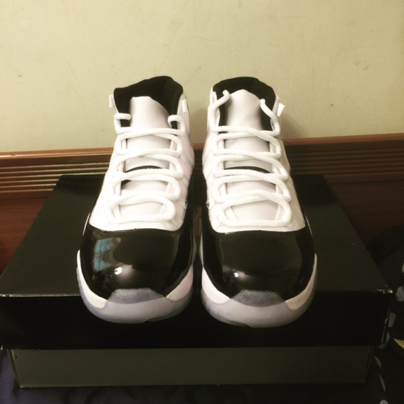 US12（全新台灣公司貨）NIKE AIR JORDAN 11 Concord 公牛隊 AJ 11 康扣 45黑白配色