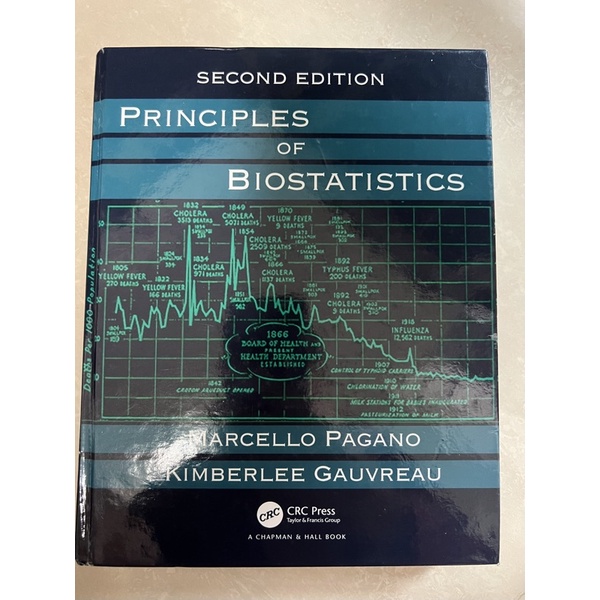 principles of biostatistics 生物統計 大學用書