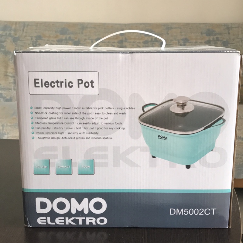 《全新品》DOMO Elektro 多功能電火鍋 DM5002CT