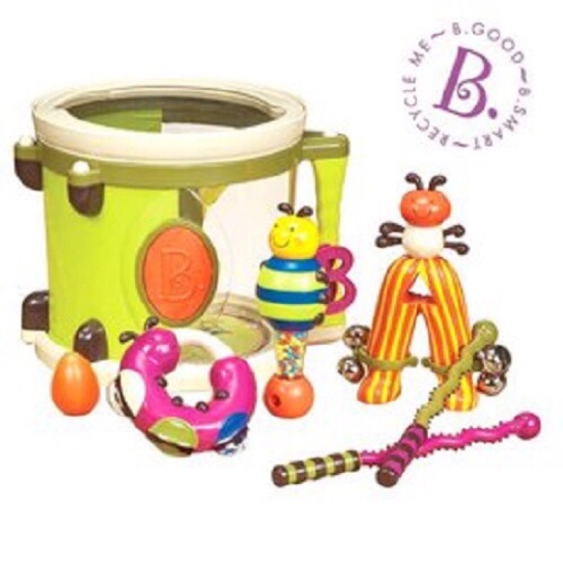 B Toys 感覺統合玩具/樂器組/砰砰砰打擊組