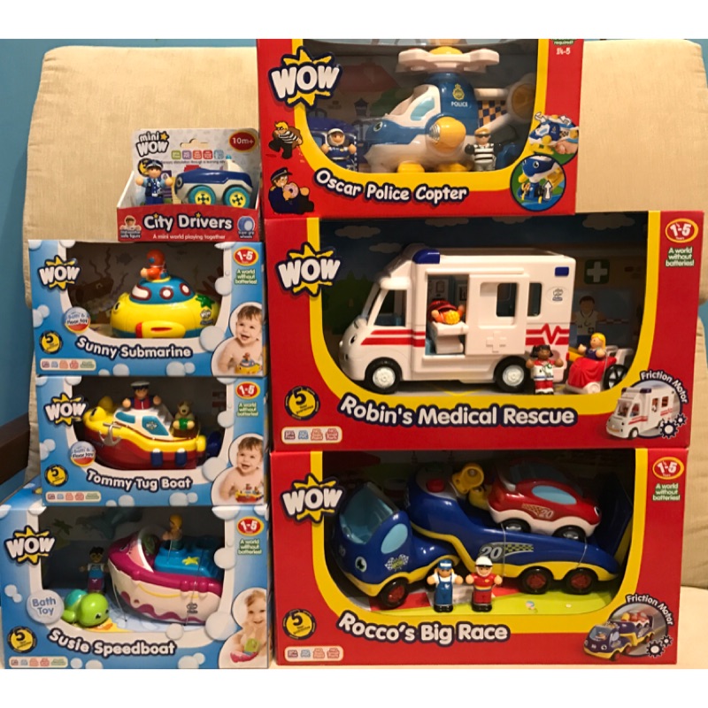 wow toys robin's medical rescue