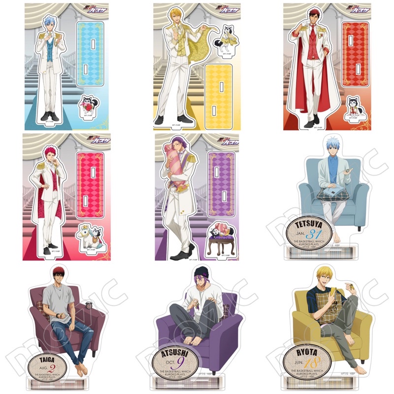 ⚡️J⚡️【現貨】影子籃球 黑子籃球 人形立牌 動漫周邊 黑子哲也 火神大我 黃瀨涼太 綠間真太郎 青峰 紫原敦 赤司