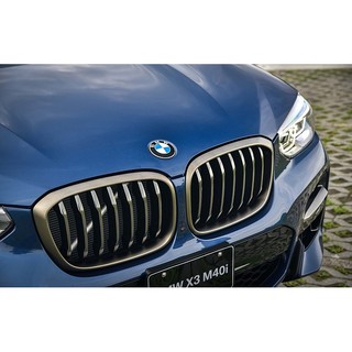 德國原廠BMW G01 X3 G02 X4 M40i版 鈰灰色水箱罩 鈰灰色飾板 葉子側飾板 霧燈框 鈦灰