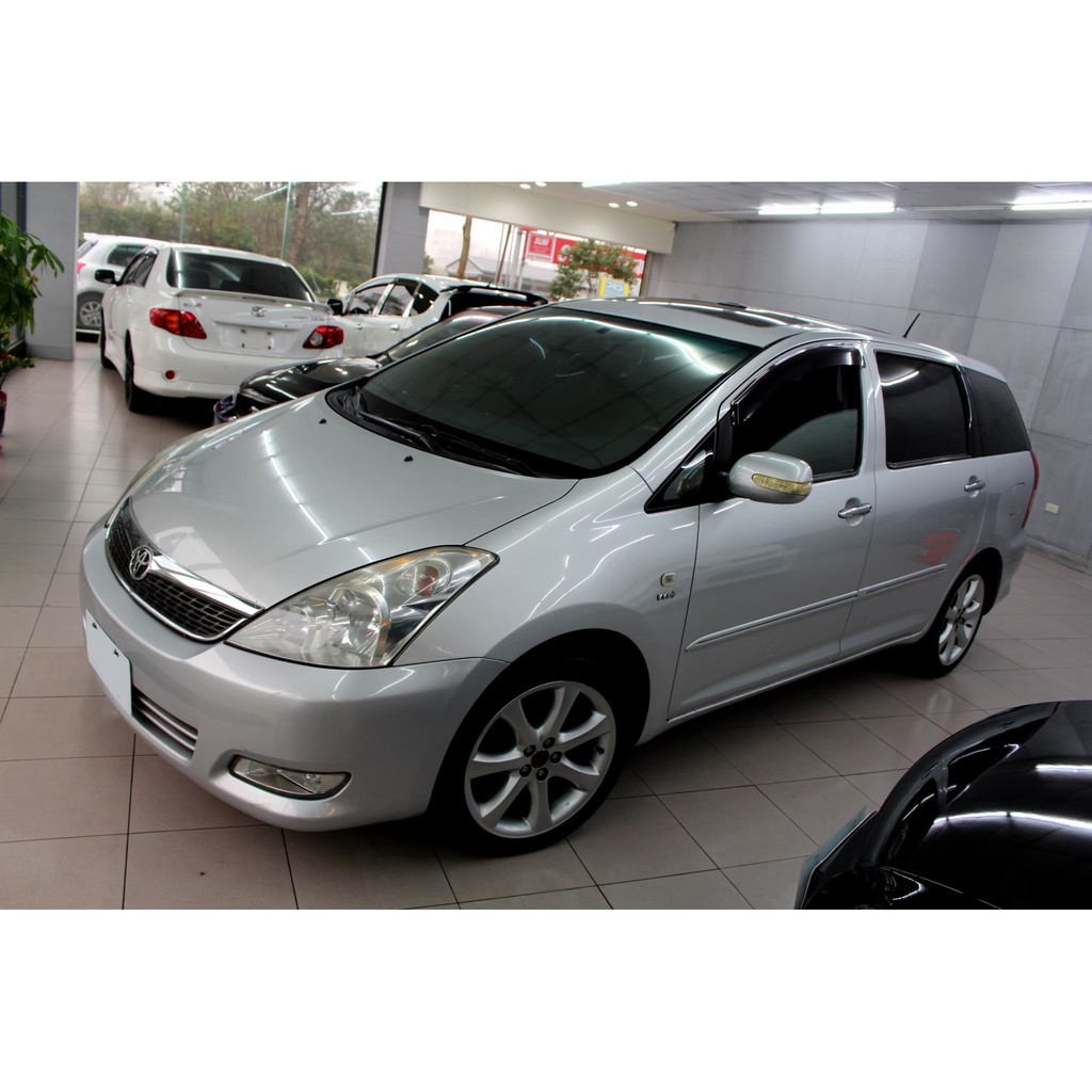 05年toyota Wish 2 0 E 全景銀色 蝦皮購物