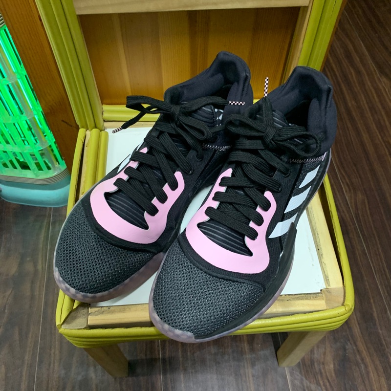 Adidas marquee boost low 黑粉 US9 二手美品