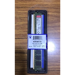 點子電腦☆北投◎Kingston 金士頓 DDR3 8G 8GB KVR16N11/8 桌上型記憶體 RAM 1500元