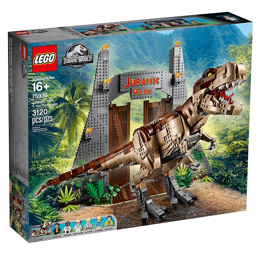 《嗨樂高》（現貨優惠商品）LEGO 75936 侏羅紀公園霸王龍橫衝直撞
