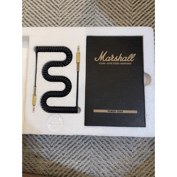 Marshall 原廠音響配件 3.5mm 音源線 公對公