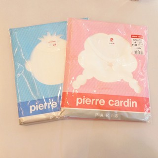 Pierre Cardin 皮爾卡登 男 女 童棉毛長袖衫 白色 兒童衛生衣零碼優惠