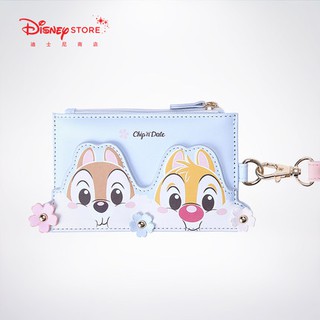 (現貨)[Disney] 上海迪士尼 櫻花系列 奇奇蒂蒂 證件卡包 掛繩 多功能 悠遊卡套 2021新品