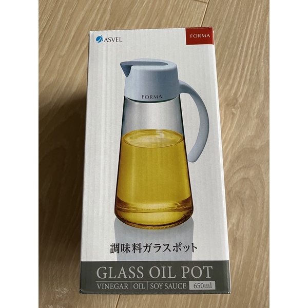 日本asvel－自動開合 玻璃調味瓶油壺／醬油瓶／調味罐