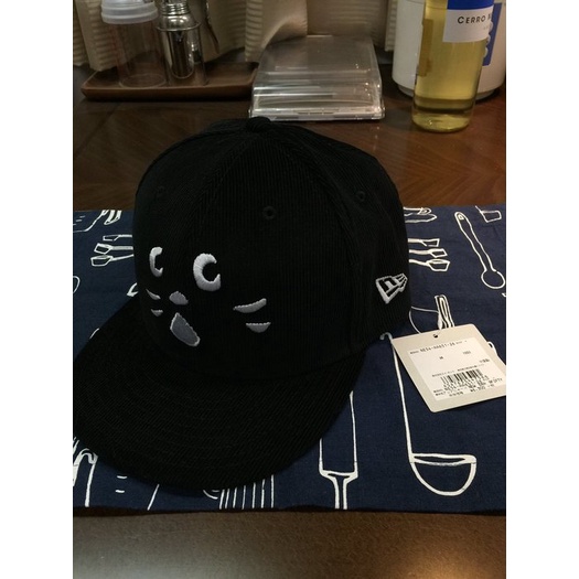 日本代購Ne-net x NEW ERA 聯名款秋冬絨布貓咪棒球帽