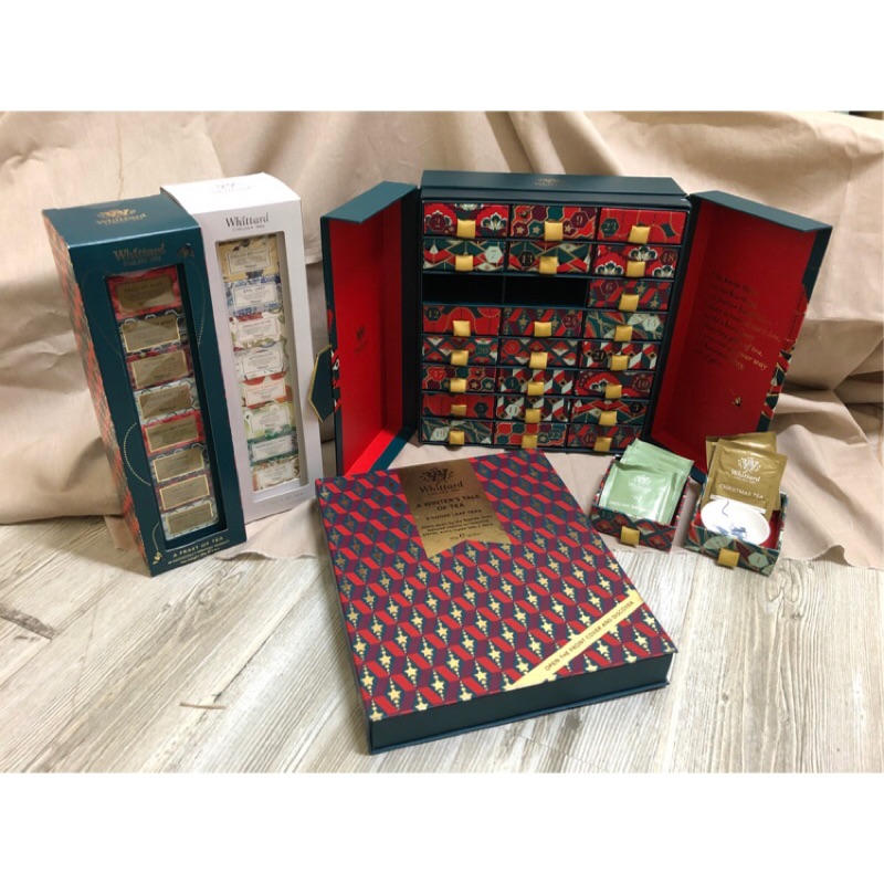 現貨🔥｜英國Whittard百年名店 茶葉 茶葉禮盒 禮盒 可可粉 巧克力 情人節 母親節