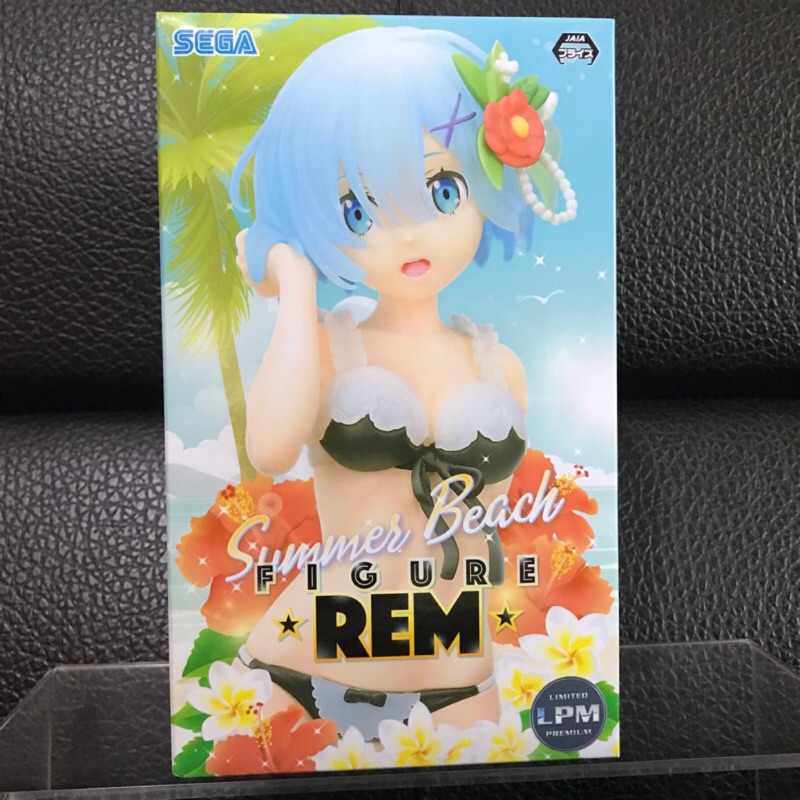 日本國內景品/日空版非代理版/Re:從零開始的異世界生活/雷姆公仔/雷姆模型/雷姆/雷姆夏日海灘