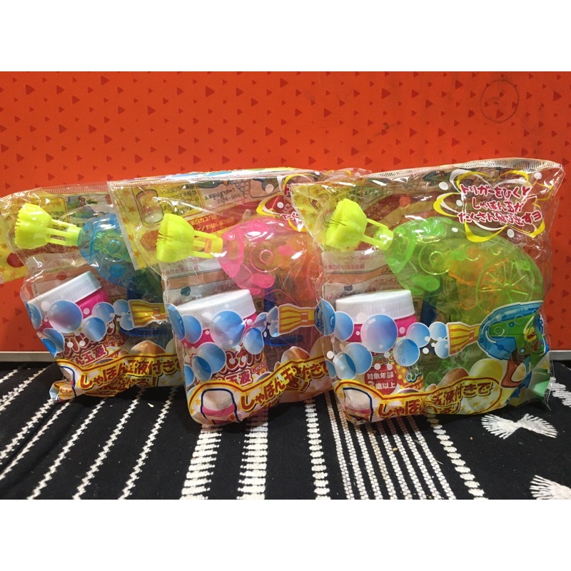 【璽兒日貨】日本小泡泡槍 夏日玩具 兒童玩具 戶外玩具 戲水玩具