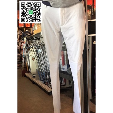 (現貨XL) ADIDAS 高爾夫 休閒 長褲 潔白款 彈性伸縮 專為高爾夫運動設計