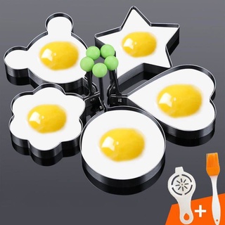 【熱賣】✨加厚不銹鋼 煎蛋器模具 創意煎雞蛋 荷包蛋模型