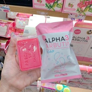 Alpha arbutin 3 plus whitening soap sabun pemutih badan