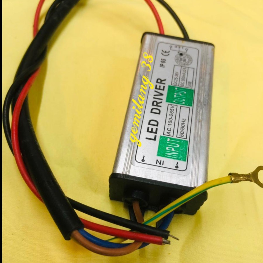 Led 驅動器 30w 900ma 鐵盒 IP65 AC DC 2536v 防水