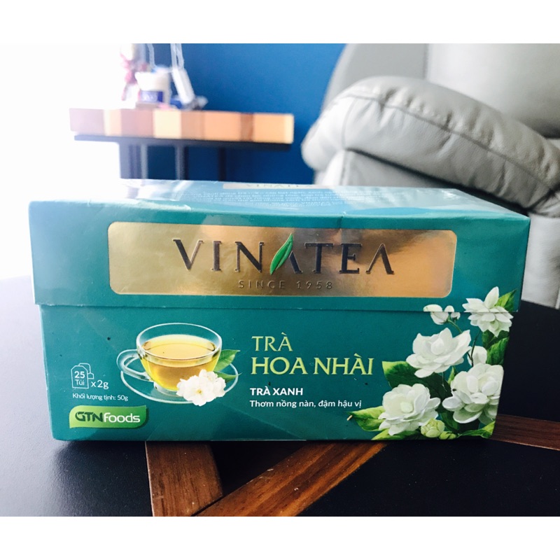 現貨 vina tea 越南茶 茉莉綠茶 25包/盒