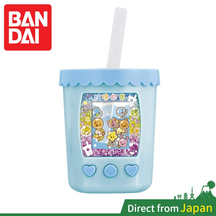 日本 BANDAI 珍珠奶茶 寵物機 互動遊戲機 飲料 電子雞 寵物雞 小孩 禮物 2020新款 珍奶寵物機 萬代