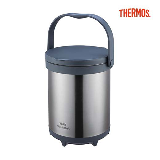 (公司貨) THERMOS 膳魔師 不銹鋼真空燜燒提鍋 雙內鍋 燜燒鍋 TCRA-6000-CS 6L 悶燒鍋 6.0L