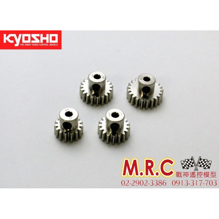 MRC戰神遙控 KYOSHO MDW021 MINI-Z AWD用 鋁合金馬達齒輪 (4pcs) MA020 MA030