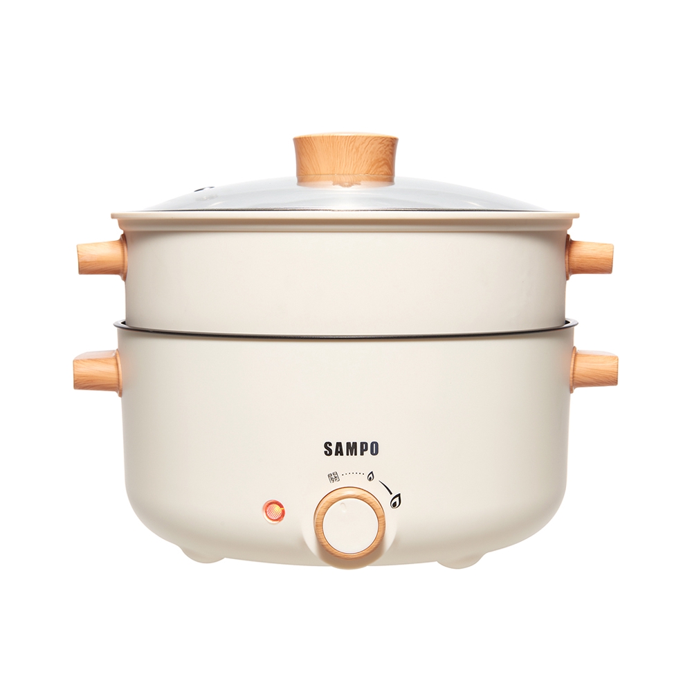 SAMPO聲寶 3L日式多功能蒸煮料理鍋(附蒸籠) TQ-BE30C 現貨 廠商直送