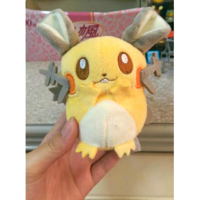 Pokemon Petit Pastel 神奇寶貝中心 電電鼠 咚咚鼠 吊飾 ❤