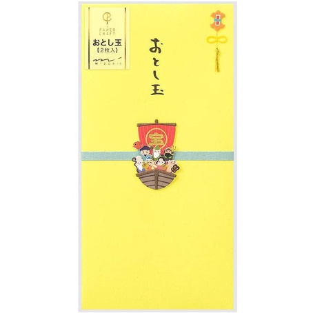 日本 MIDORI PC 紅包袋 For New Year/ Treasure Ship/ 2入 eslite誠品
