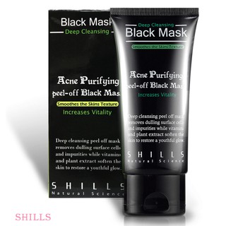 【K.O粉刺】SHILLS 挽臉活性炭黑面膜 50ml