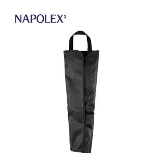 日本 NAPOLEX 碳纖紋大容量雨傘套 雨傘袋 收納 抗菌 防臭 置物 Fizz-1106