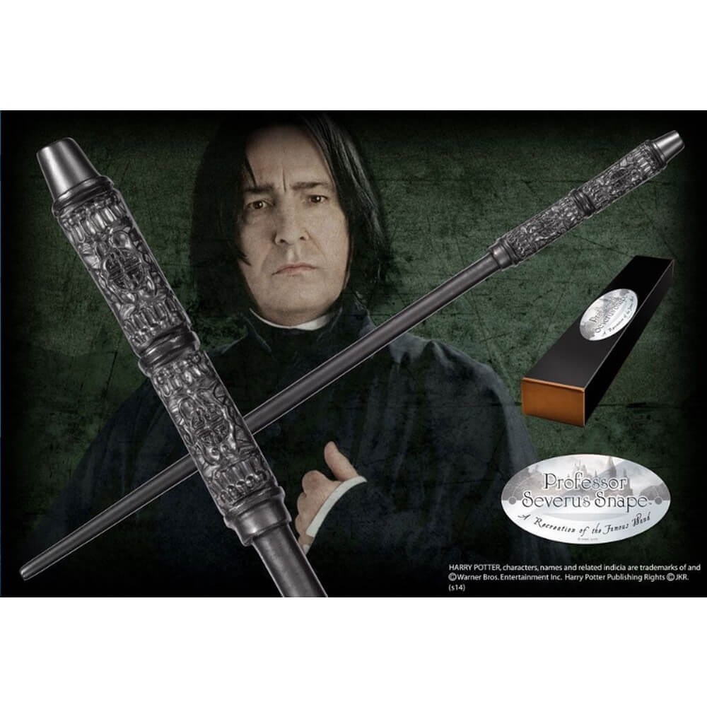 哈利波特 石內卜 33.5CM 精緻收藏魔杖 Harry Potter