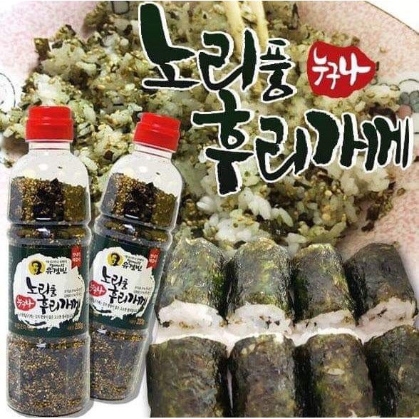 -有間- 韓國市場正宗手工海苔芝麻鬆 海苔鬆 拌飯 飯友 芝麻鬆 拌飯鬆 罐裝香鬆 保特瓶 寶特瓶