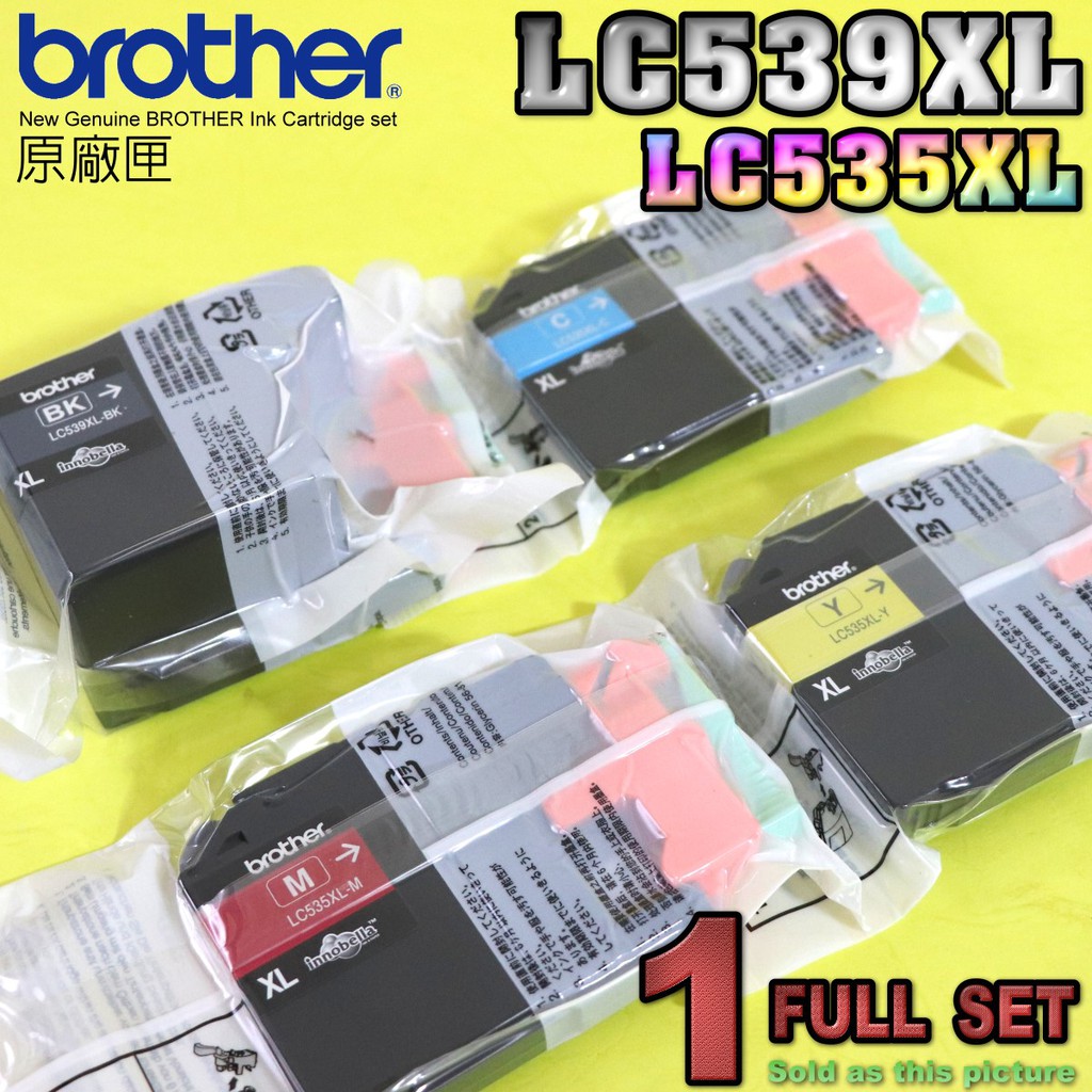 #鈺珩#BROTHER LC539XL LC535XL原廠墨水匣【裸裝】MFC-J200 LC 539XL 535XL