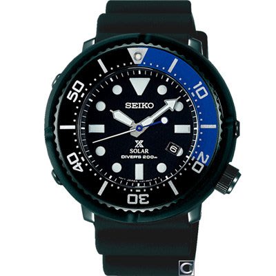 SEIKO 精工錶 PROSPEX 太陽能時尚運動男腕錶(SBDN045J)46mm  SK008