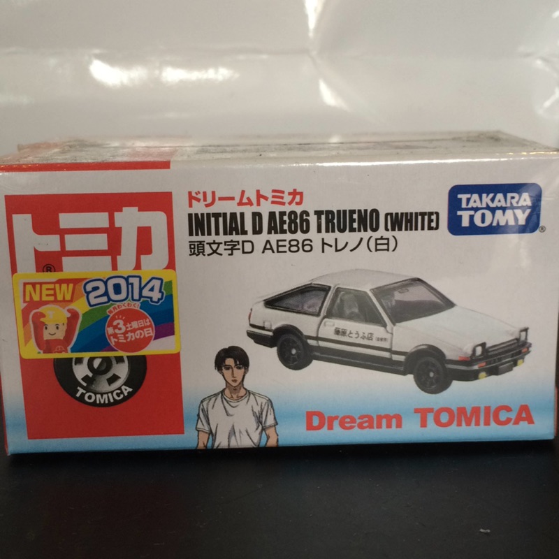 Tomica AE86 白蓋 代理版