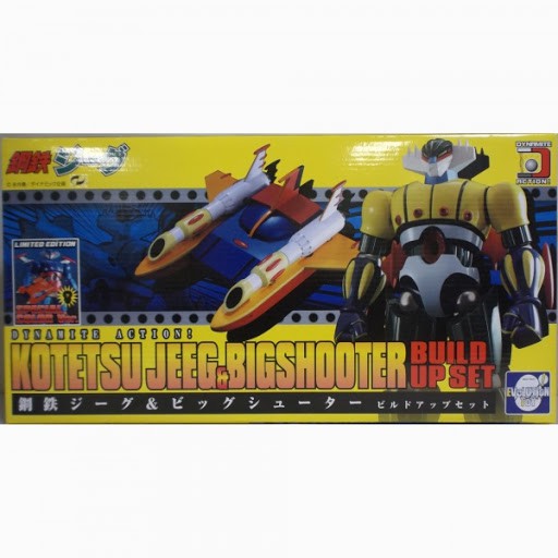 K咩咩Q~~全新 Evolution Toy 限定色 Jeeg &amp; Big Shooter 鋼鐵吉克 金剛飛天鑽