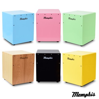 全韻音樂社 - MEMPHIS MINI 雙效果吉他響線 鈴鐺效果 高級 CAJON 6色 鋼琴烤漆 附鼓袋