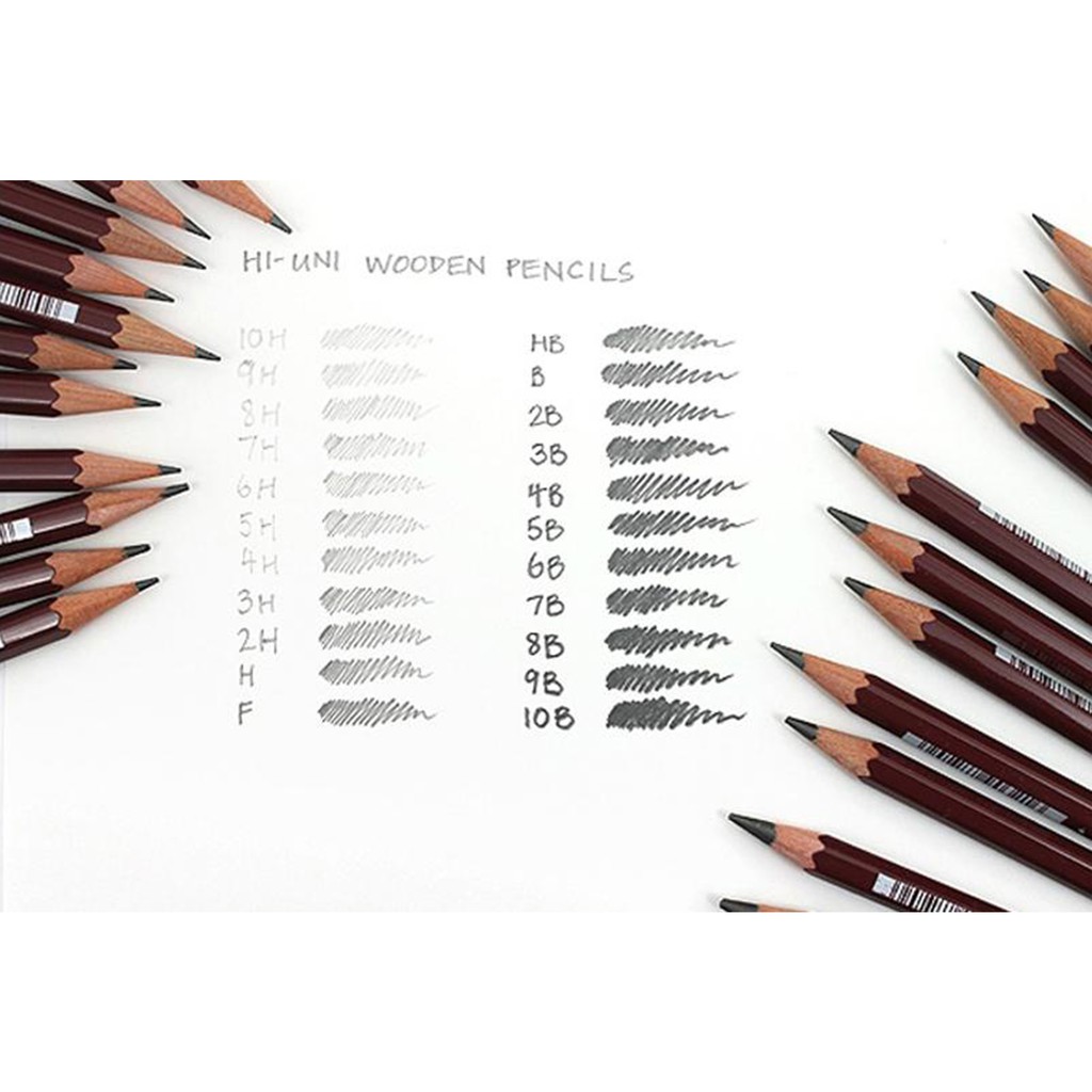 Chl 日本uni三菱hi Uni系列hu高級繪圖鉛筆繪圖鉛筆製圖鉛筆 單支 蝦皮購物
