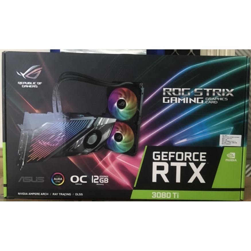 【現貨】華碩 ASUS ROG STRIX LC RTX 3080TI O12G GAMING 台灣公司貨 註冊五年保