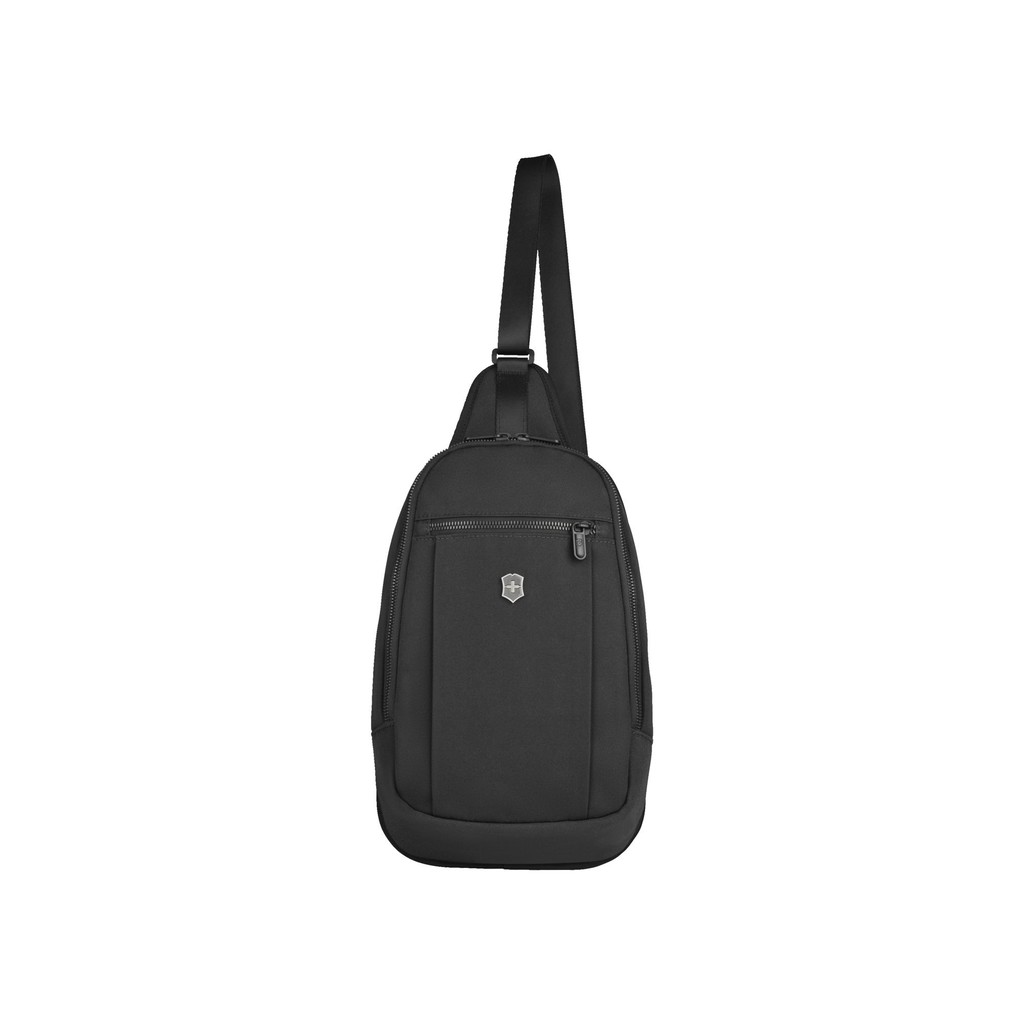 Victorinox 瑞士維氏 多層口袋單肩後背包胸包 iPAD平板安全口袋水壺袋 607126