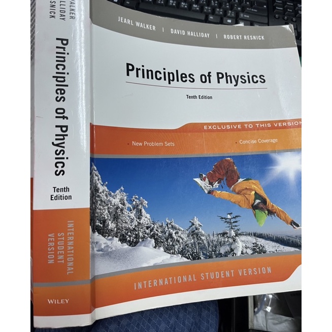 《Principles of Physics 10/e》 9781118230749【小熊家族】