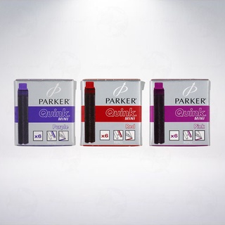 美國 PARKER 派克 Quink MINI 短型卡式墨水