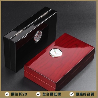 👏下單免運👏煙具雪松木cigar盒實木古巴cigar保濕盒子約四支裝便攜式小號cigar收納盒男友禮物實用禮物