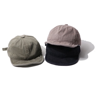 【LIFEE】C02 日系短簷鴨舌帽 City boy 棒球帽 軍工裝 翻簷帽 Cleanfit 山系露營 男女戶外帽子