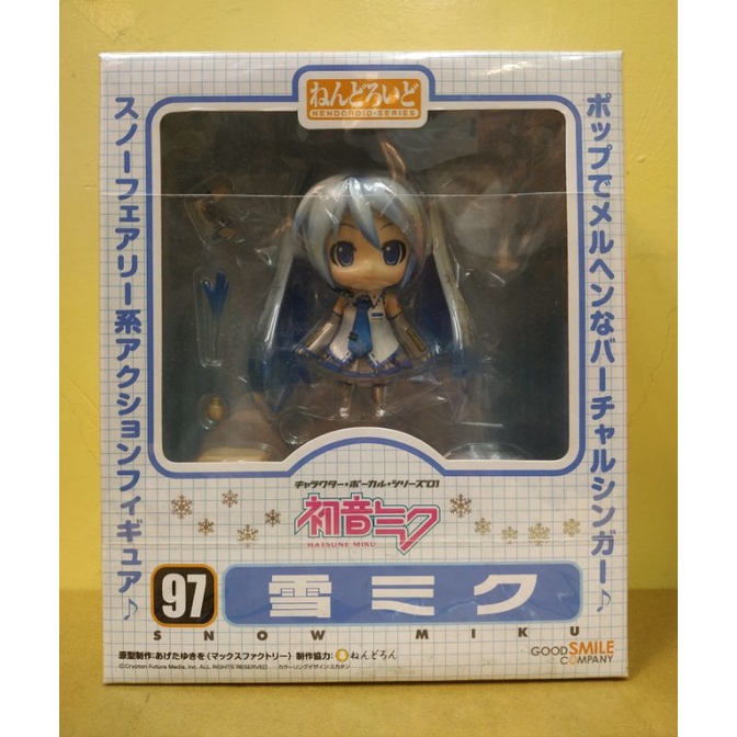 DSC☆日版 No.97 黏土人 雪初音 Snow Miku 初音未來 Vocaloid GSC 現貨